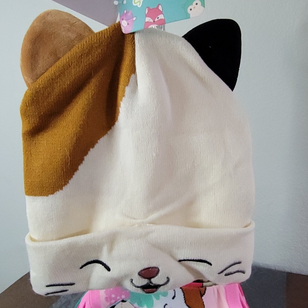 Squishmallows Knit Hat / Squishmallows Socks 3 pack Bundle